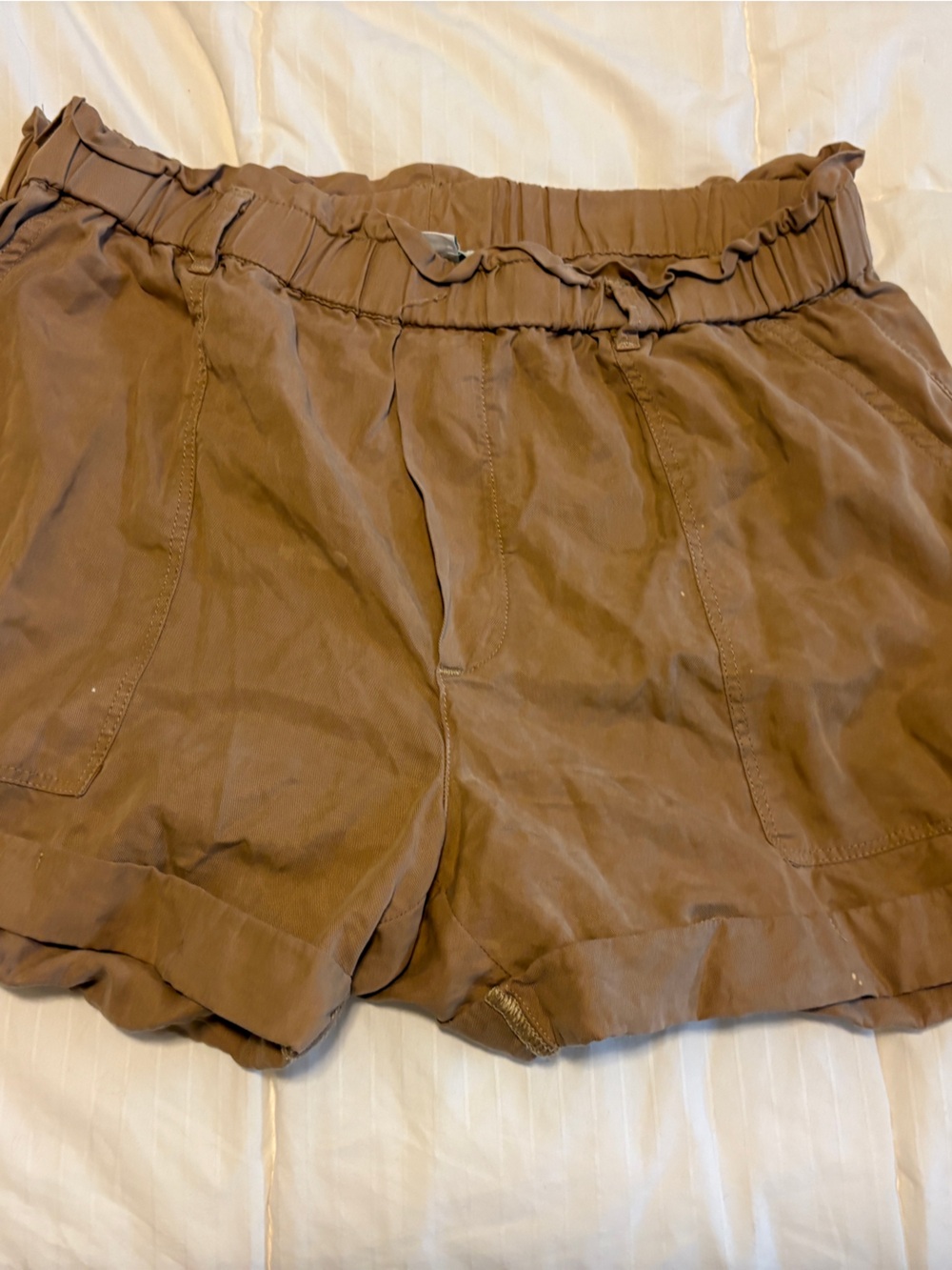 aerie paper bag shorts